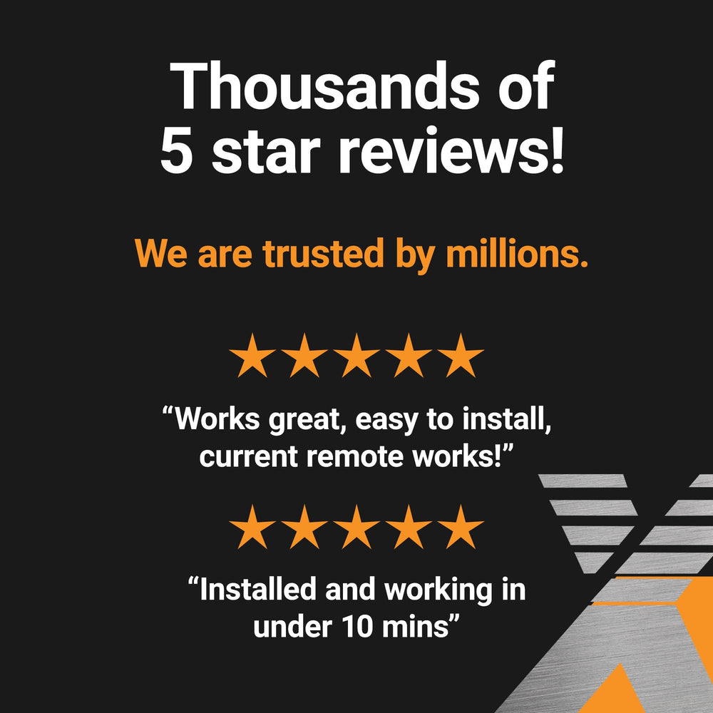 Start-X range extender remotes showing extended distance convenience benefit