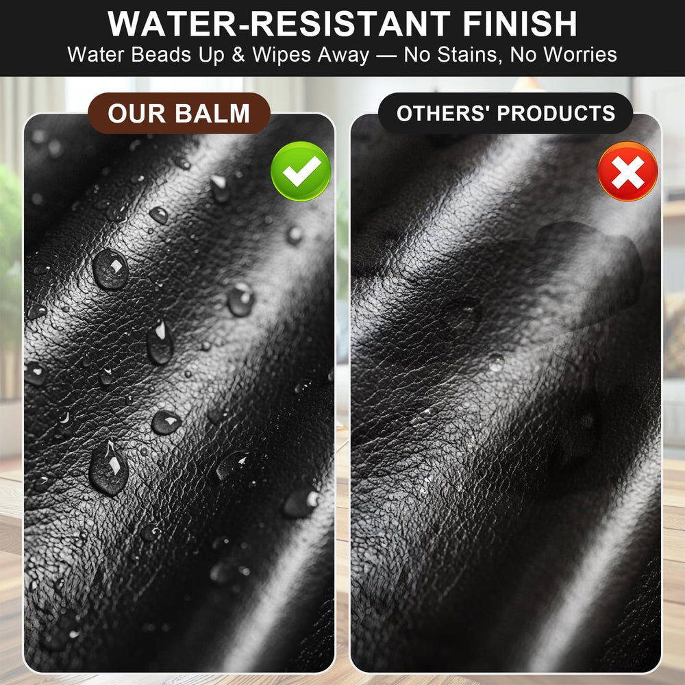 STARTSO WORLD leather jacket restoration showcasing renewed color and suppleness