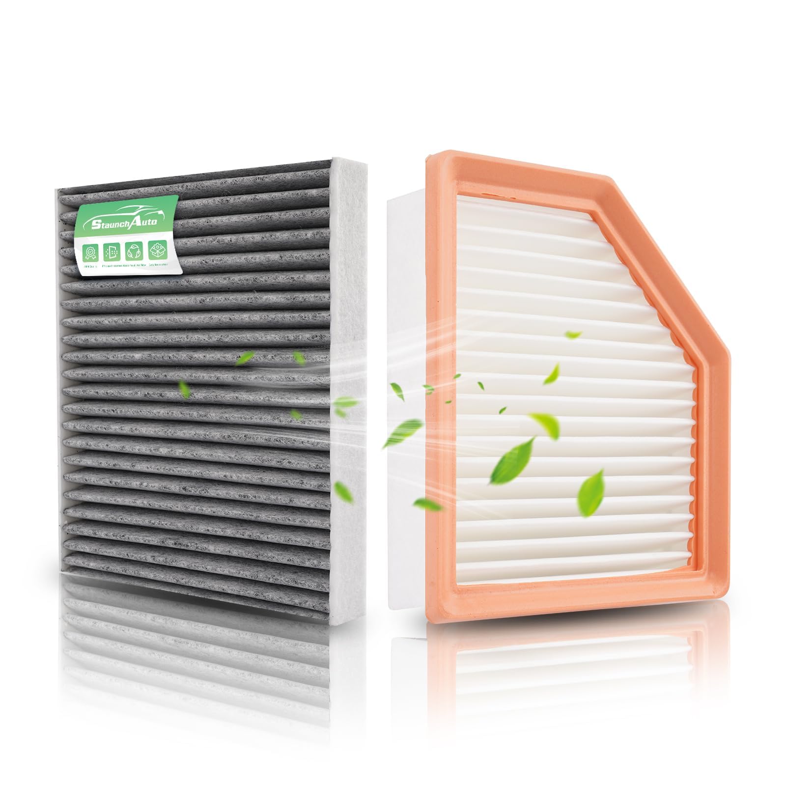StaunchAuto front packaging showing compatible Rogue filters and easy fit benefits