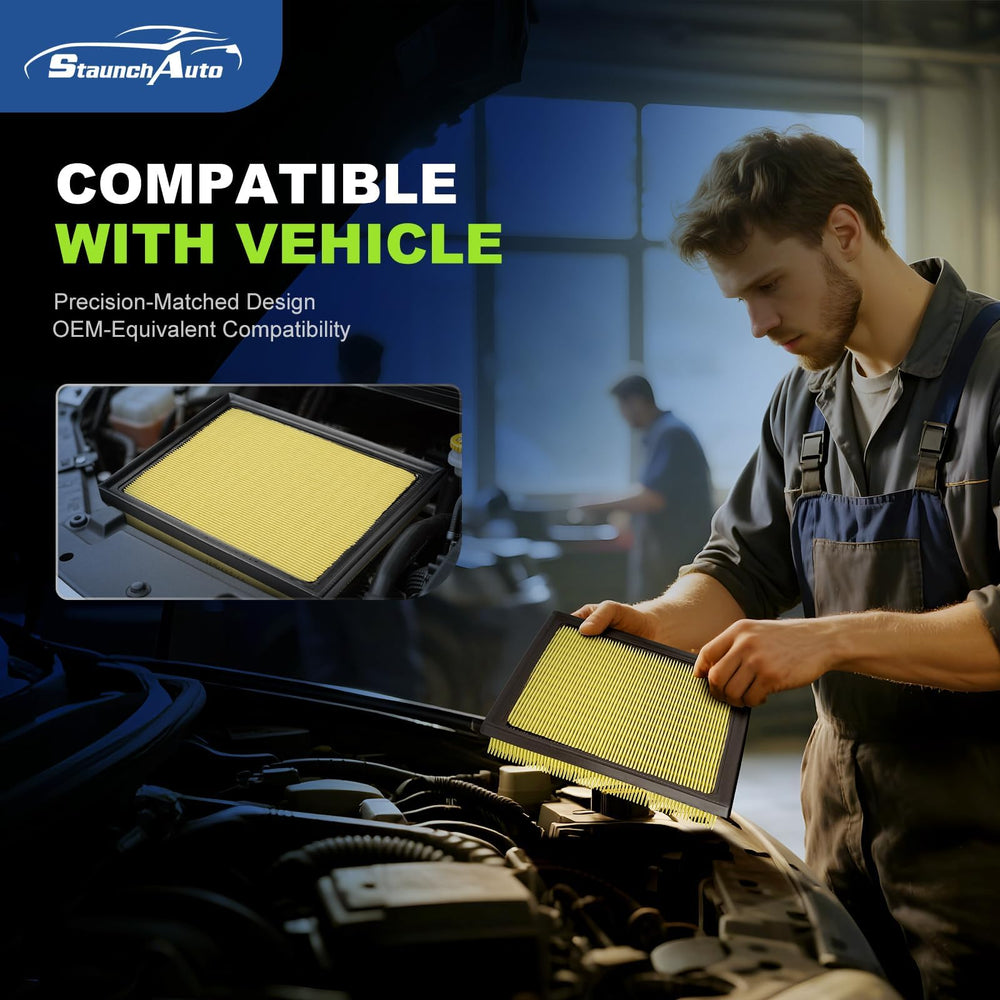 StaunchAuto filters side-by-side size comparison for quick identification and correct purchase