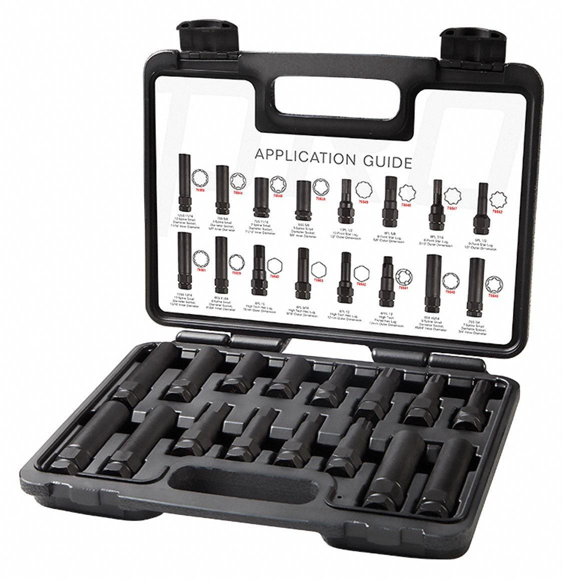 Steelman Pro front-case with keys organized for fast selection and durable storage