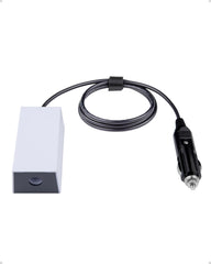 Steinwhale front view of car charger showing plug and housing benefit easy installation