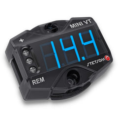 Stetsom MiniVT front panel showing blue LED display and clear digits for quick reading