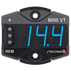 Stetsom MiniVT slim side profile illustrating compact size for tight installations
