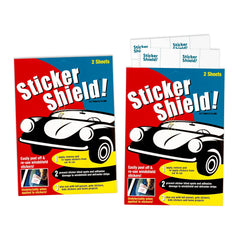 STICKER SHIELD front packaging showing product and benefits