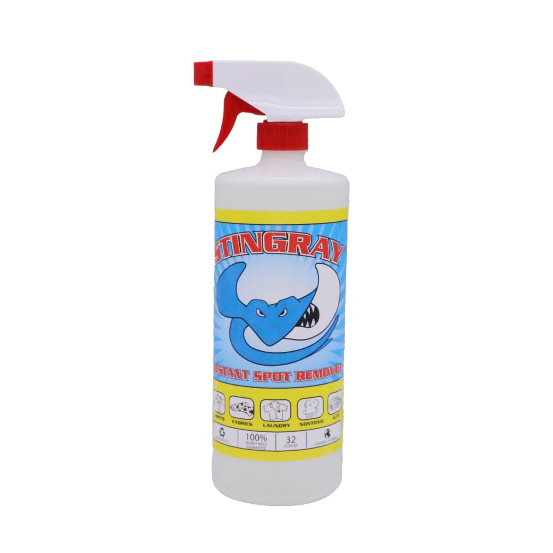 STINGRAY INSTANT SPOT REMOVER front bottle showing branding and benefits