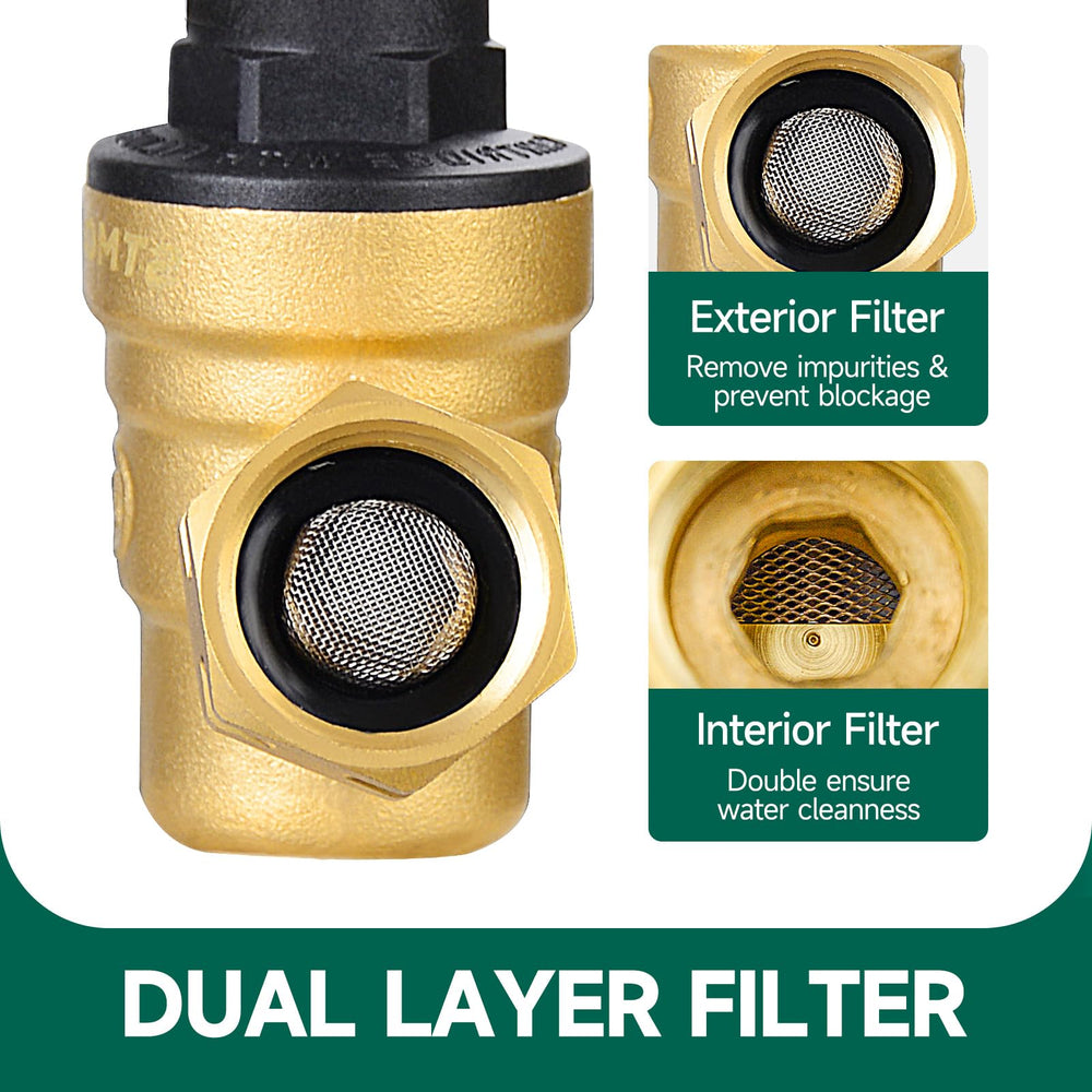 STMOUTUO inlet filters and 2-in-1 screwdriver kit for cleaner water and quick install