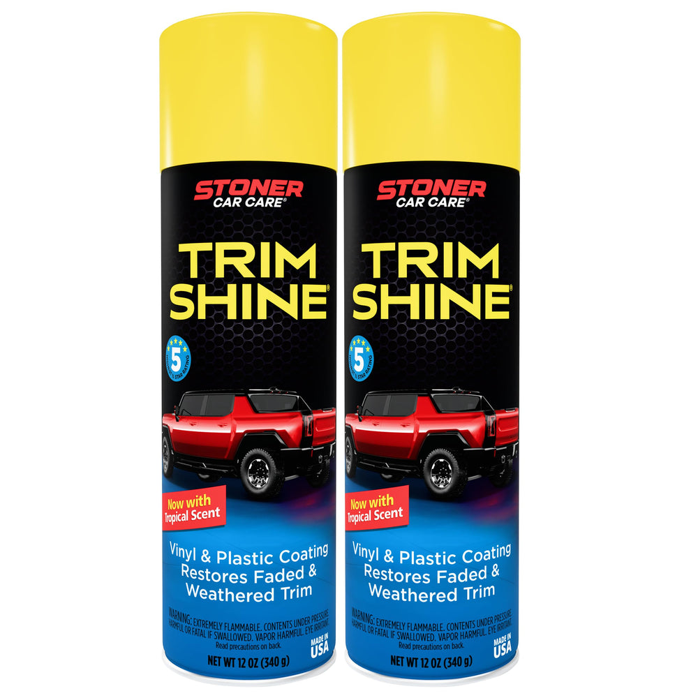 Stoner Car Care front view of two 12 oz aerosol cans showing product branding and size