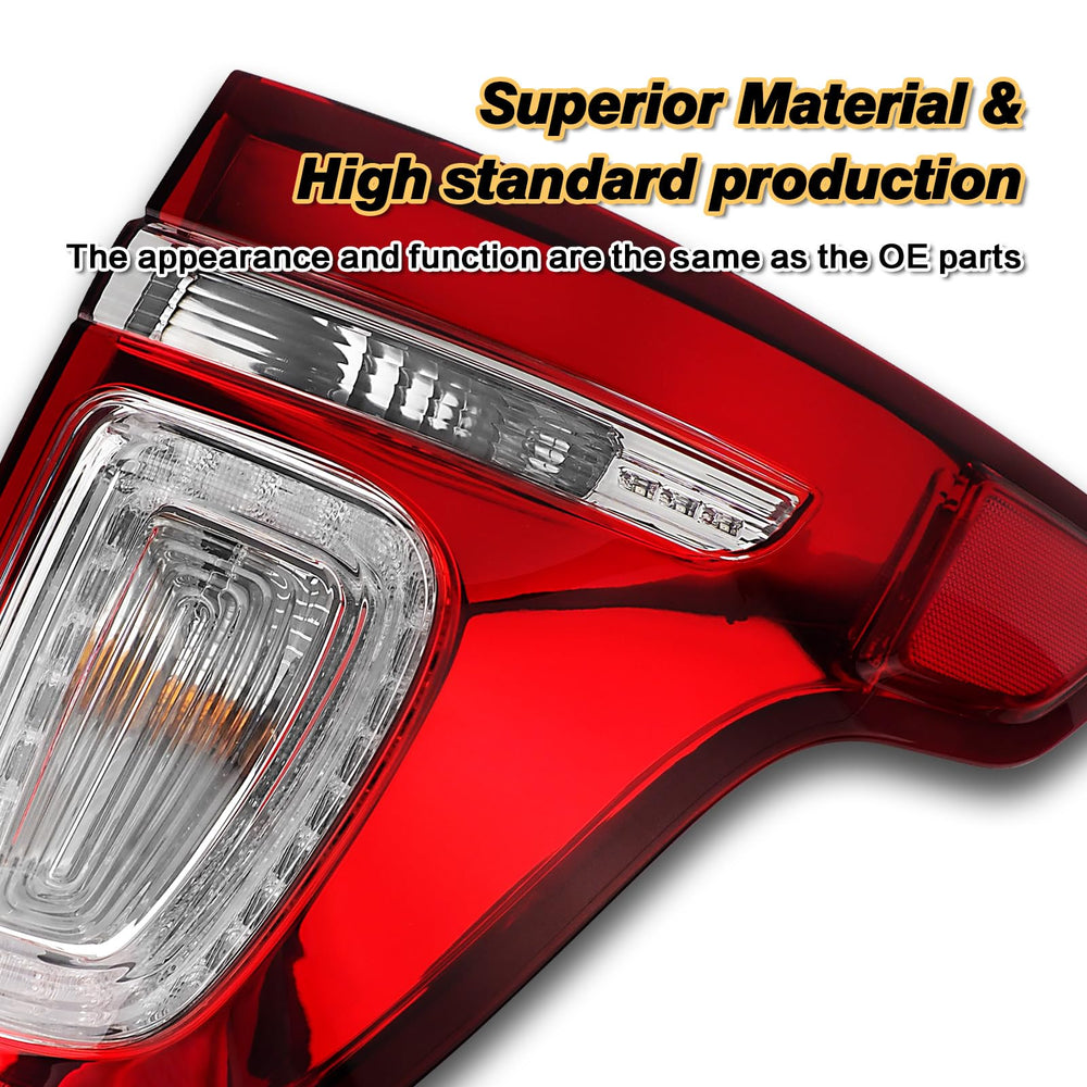 STRAUTOS tail light wiring harness and bulbs included for plug-and-play