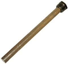 Suburban anode rod front view showing compact 9-inch size and benefits