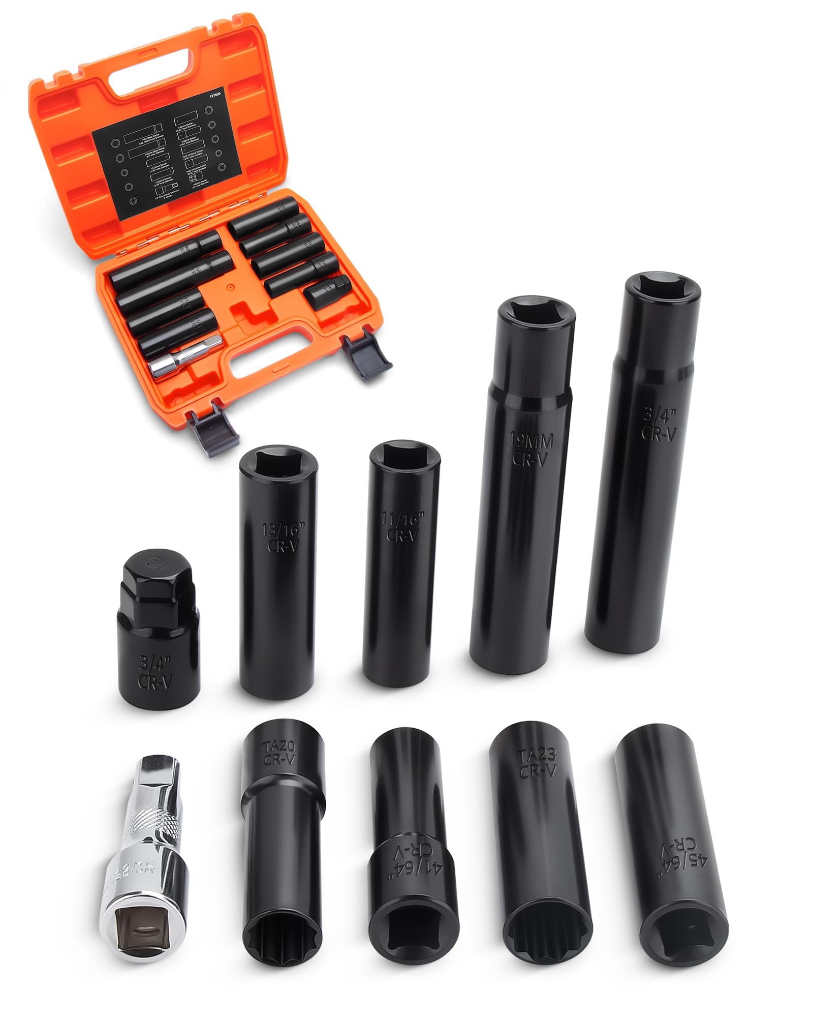 SUCOSO front packaging showing full socket set and case, organized for quick access