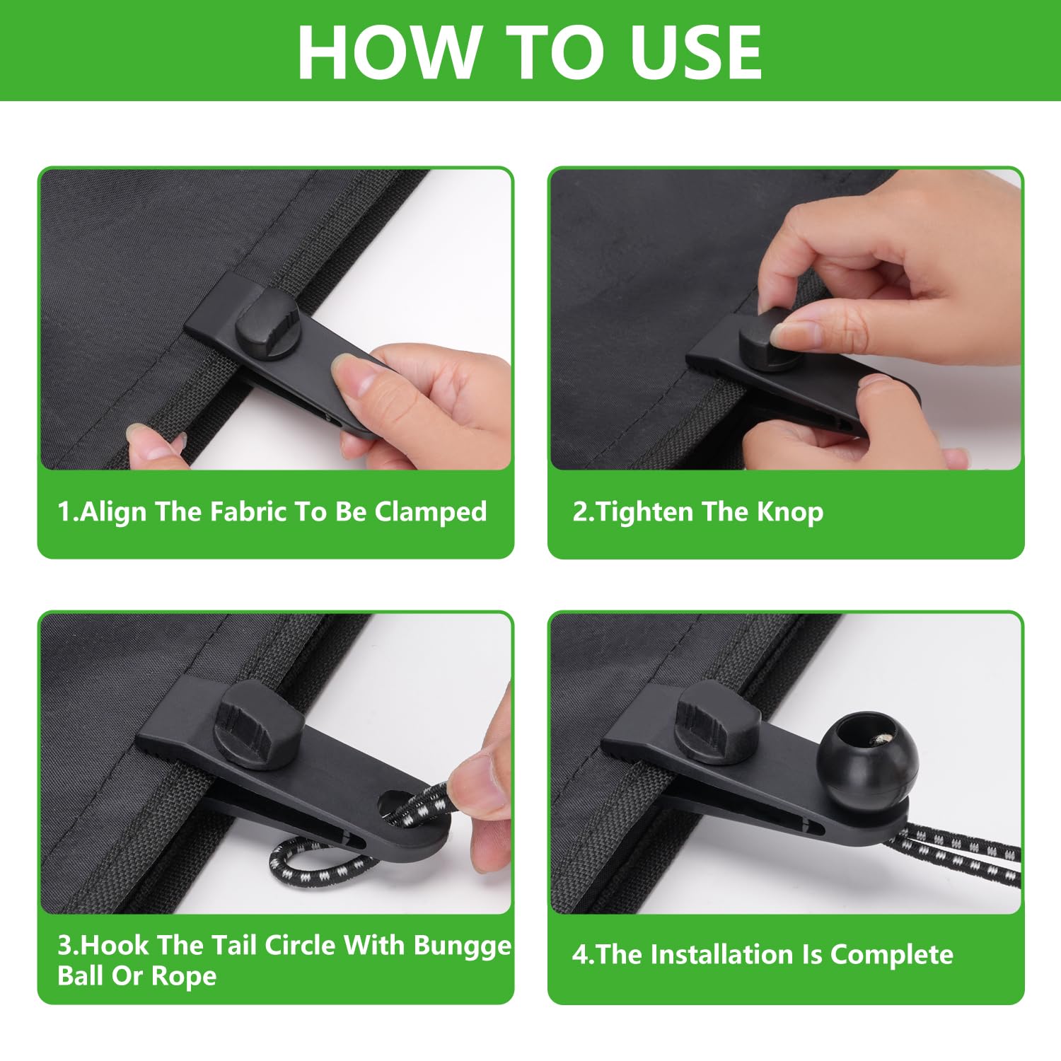 Sudopru used on a camping shelter showing fast setup and secure cover tension