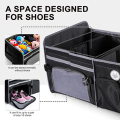 SugarFox 26L insulated ice pack installed in organizer, keeps drinks and snacks chilled