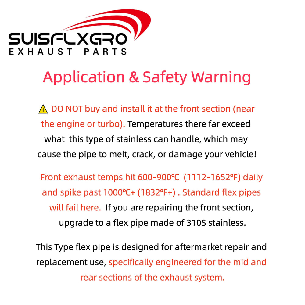 SUISFLXGRO flex pipe next to measuring tape showing product scale