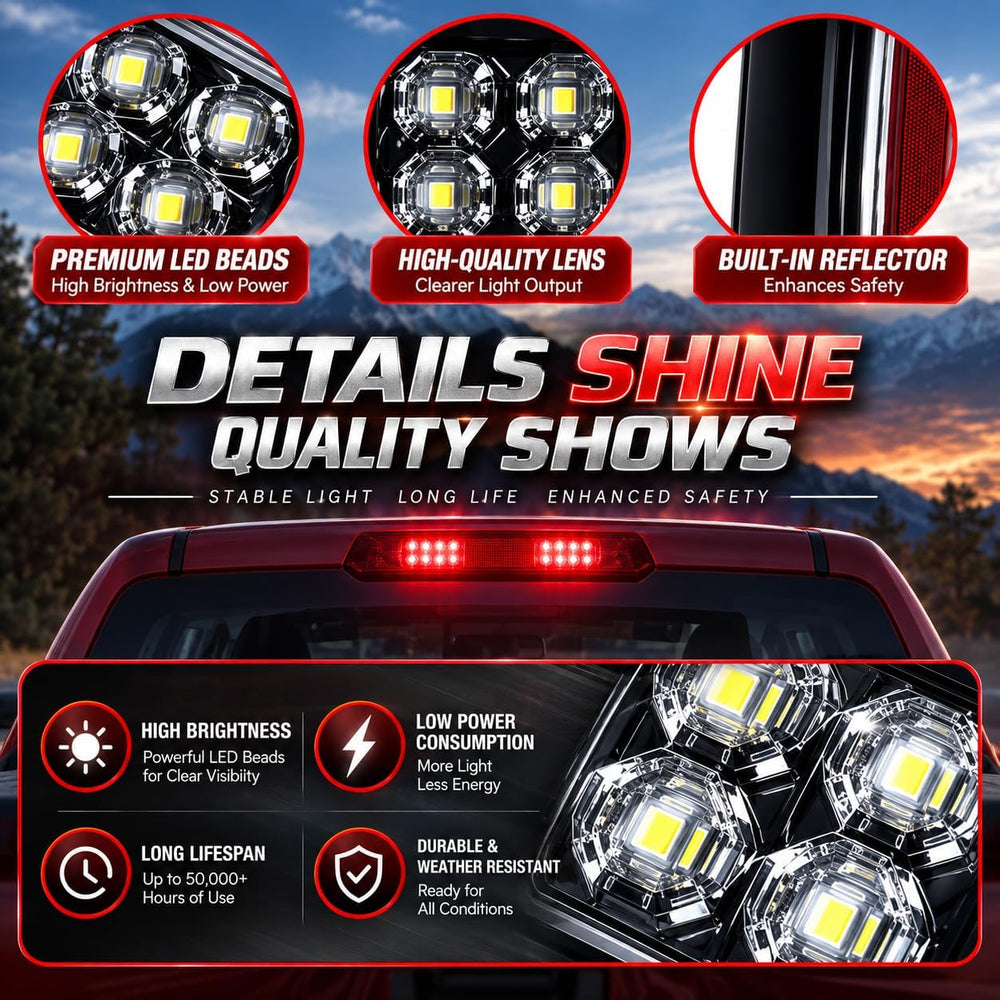 Suiwtaa cargo light illuminating truck bed for practical loading visibility