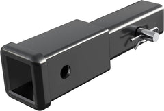 Sulythw front view of hitch extender showing receiver fit and secure connection