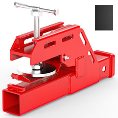 Sulythw front view of clamp-on bucket hitch providing secure towing