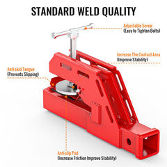 Sulythw installed on tractor loader demonstrating quick on-site use