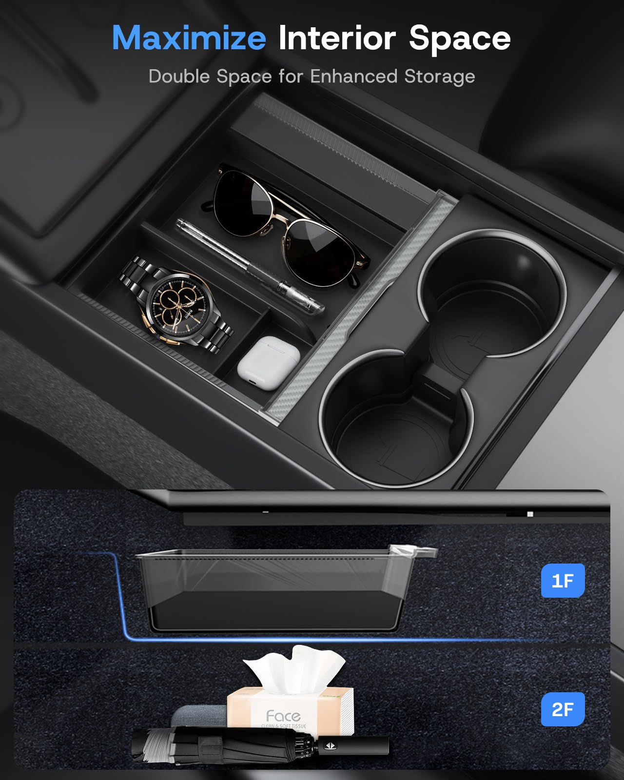 SUMK wireless charging pad top view preserving charging performance