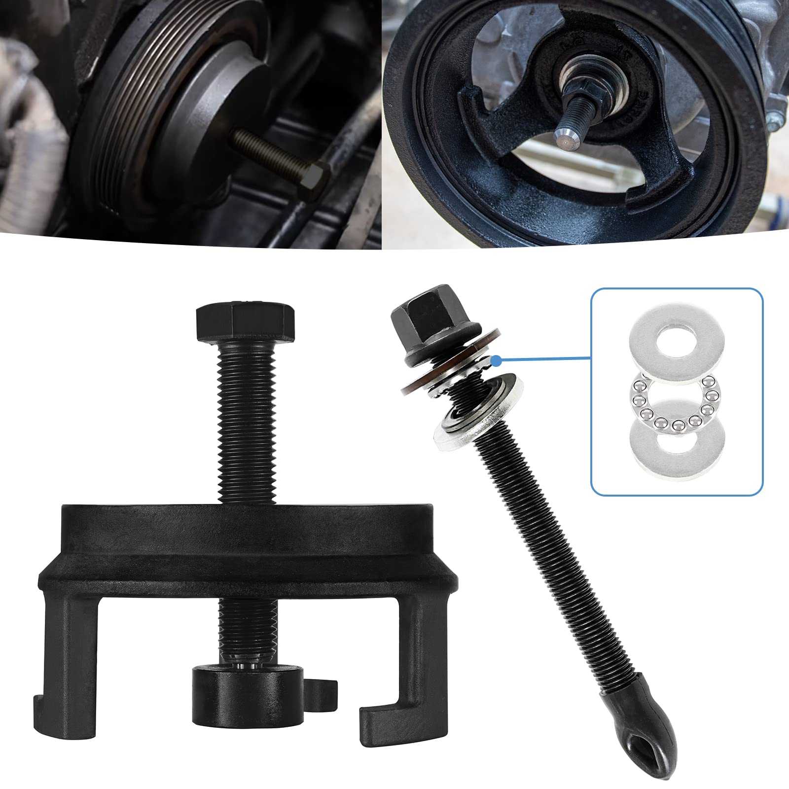 Sunluway front packaging showing the GM LS puller installer kit and compatibility benefit