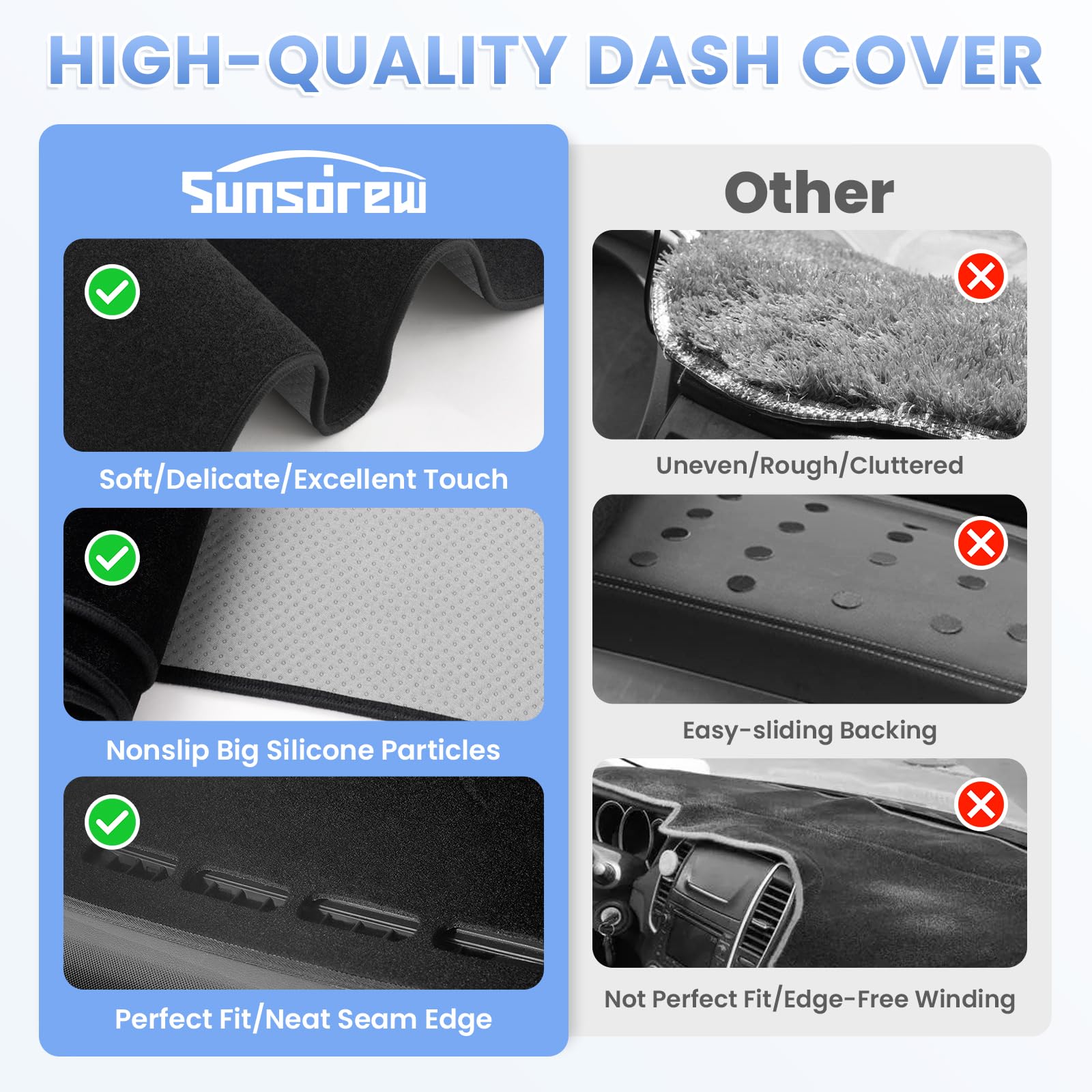 Sunsdrew demo reducing windshield glare for improved daytime visibility