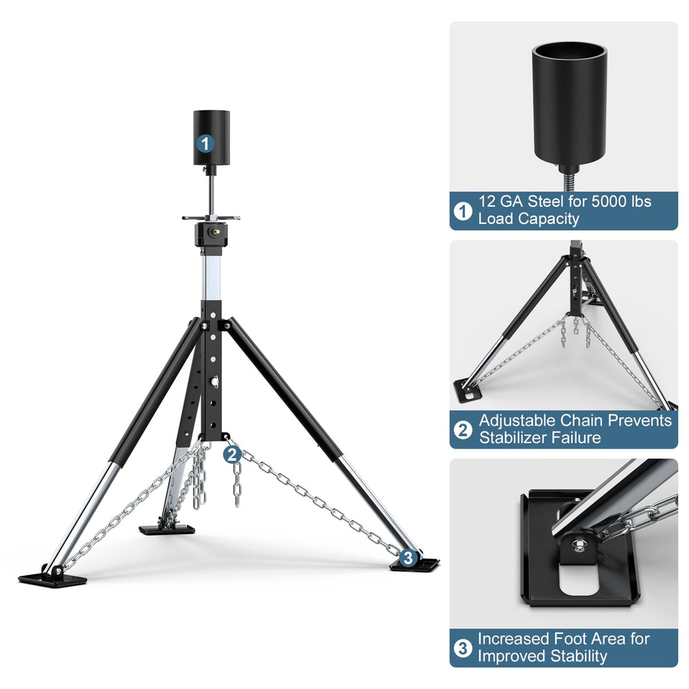 SUNSHINE FARMRE visible height adjustment markings for quick, repeatable setup accuracy