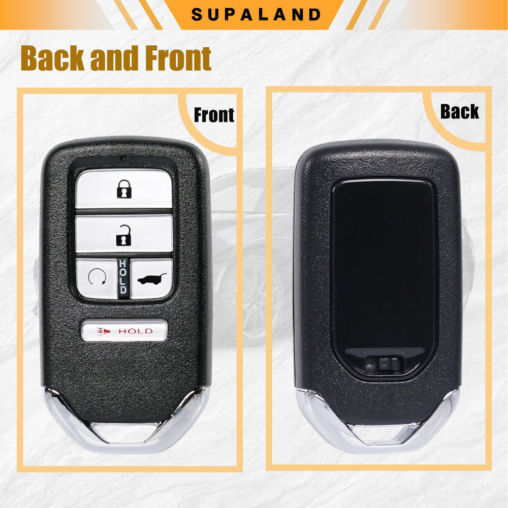 SUPALAND back label with FCC ID and frequency for fast compatibility verification