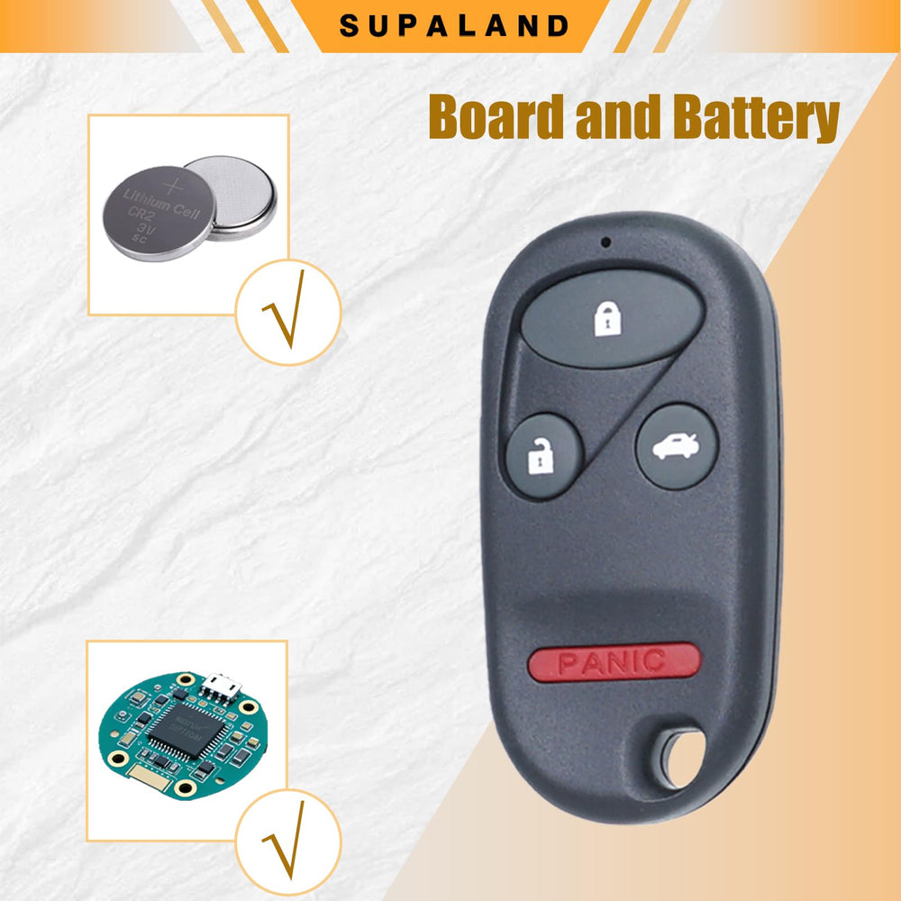 SUPALAND preinstalled battery visible to save setup time and ensure functionality