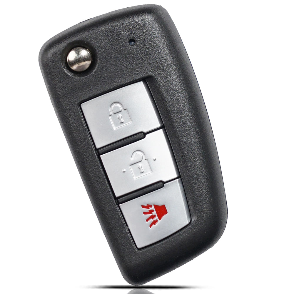 SUPALAND front view of flip key fob showing three-button layout and compatibility benefit