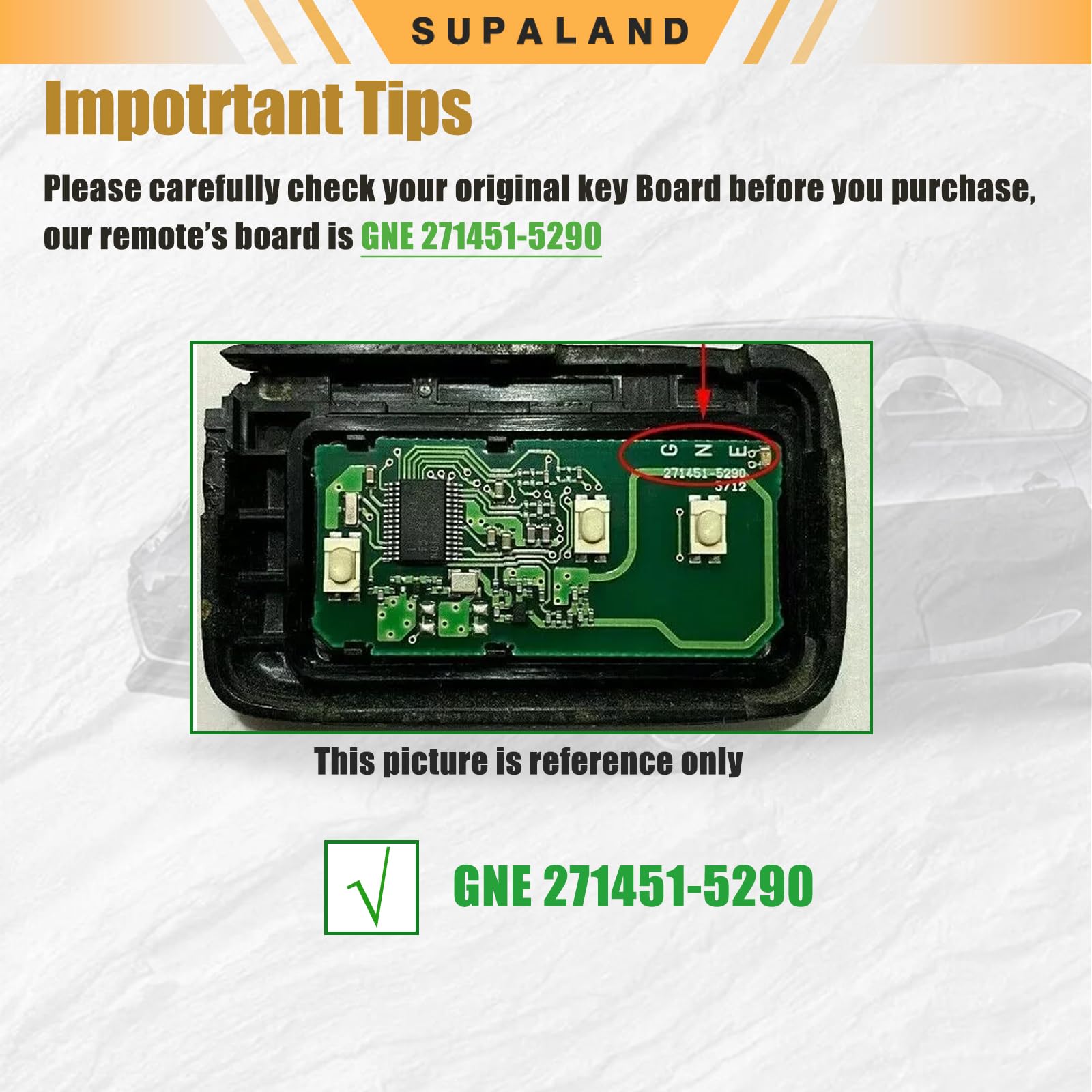 SUPALAND circuit board close-up showing preinstalled electronics benefit