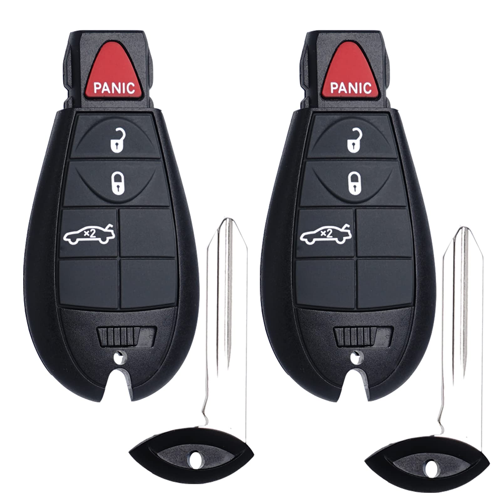 SUPALAND front view fob showing buttons and ready-to-program benefit