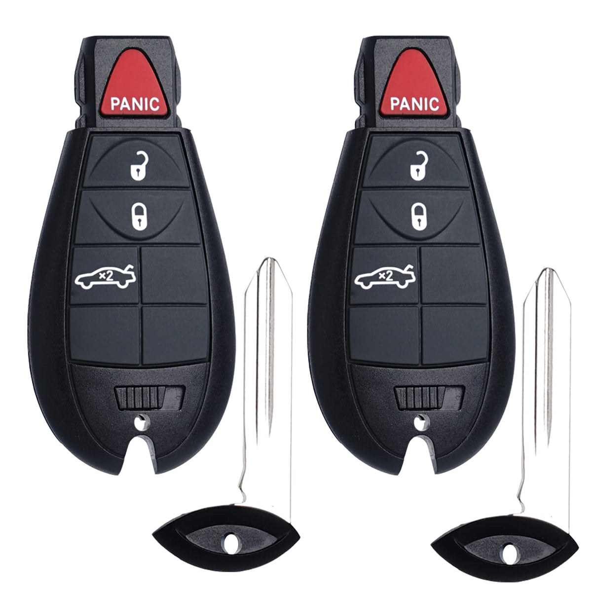 SUPALAND front view fob showing buttons and ready-to-program benefit