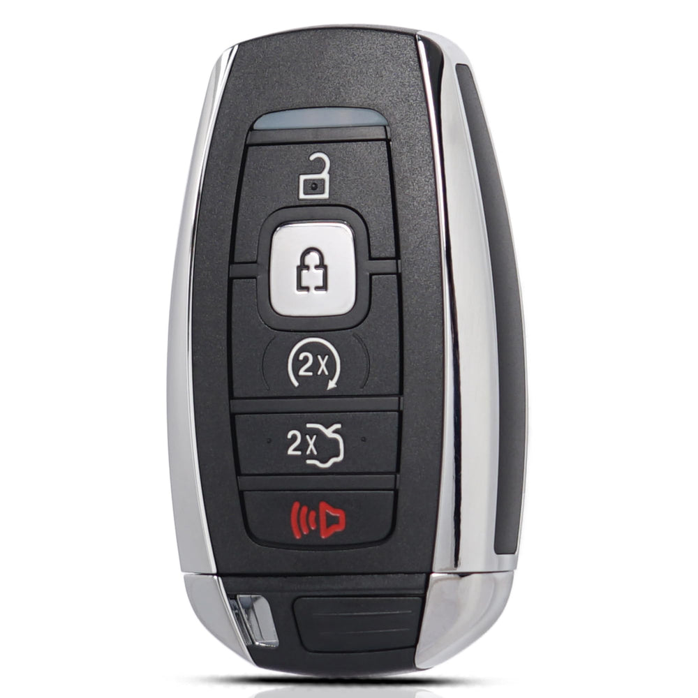 SUPALAND front view of 5-button fob showing button layout and quick replacement benefit