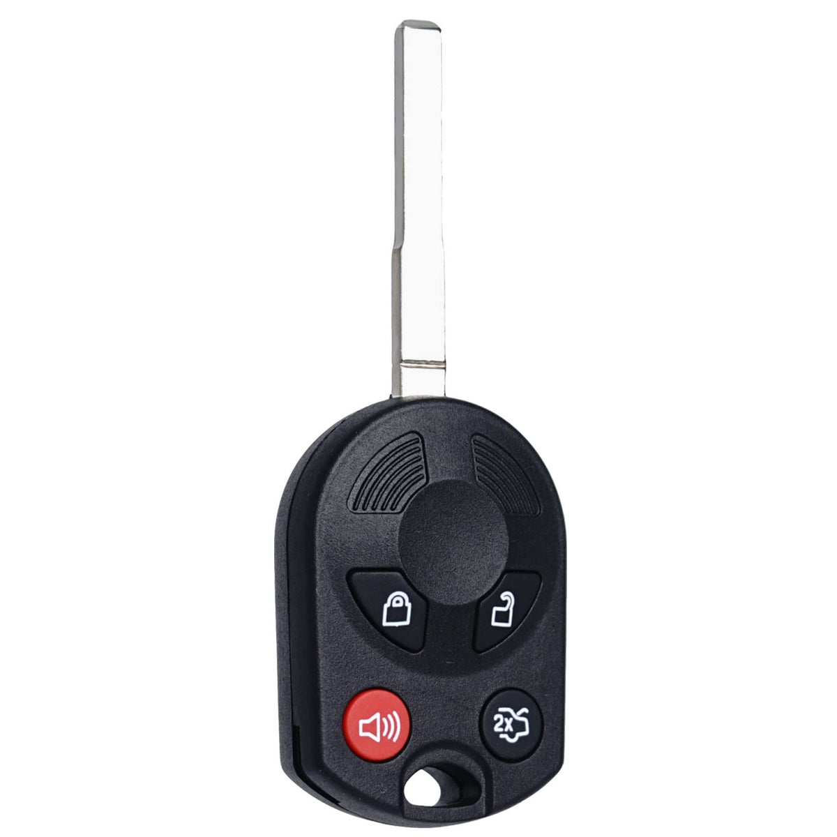 SUPALAND front view of key fob showing buttons and housing, reliable replacement