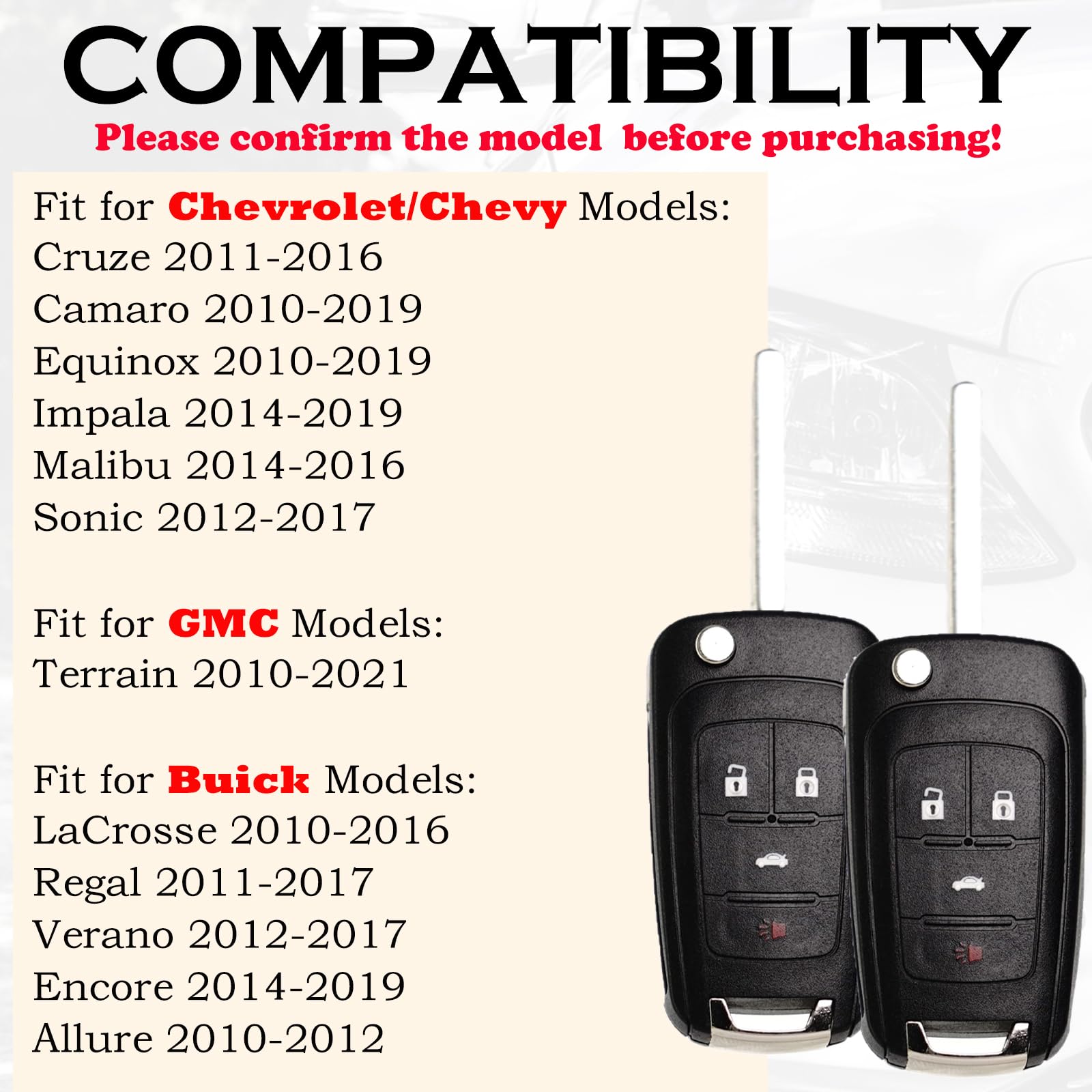 SUPALAND back label detail displaying FCC ID and compatibility info