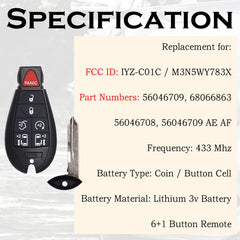 SUPALAND close-up of fob buttons displaying clear icons for lock unlock and trunk convenience