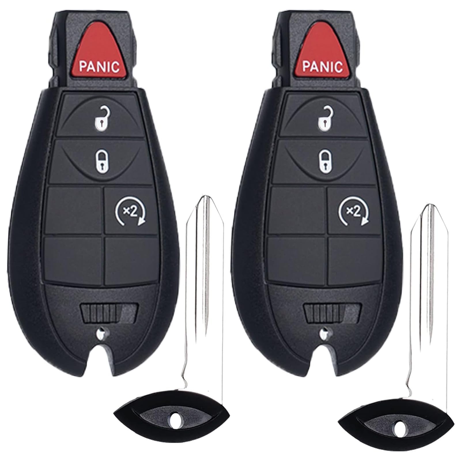 SUPALAND key fob front view showing buttons and brand, quick replacement benefit