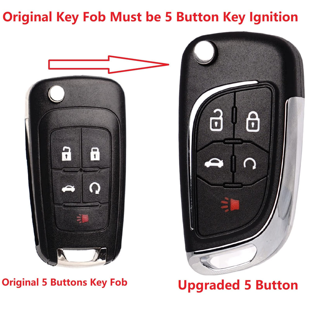 SUPALAND key fob back view displaying case finish and model labeling benefit
