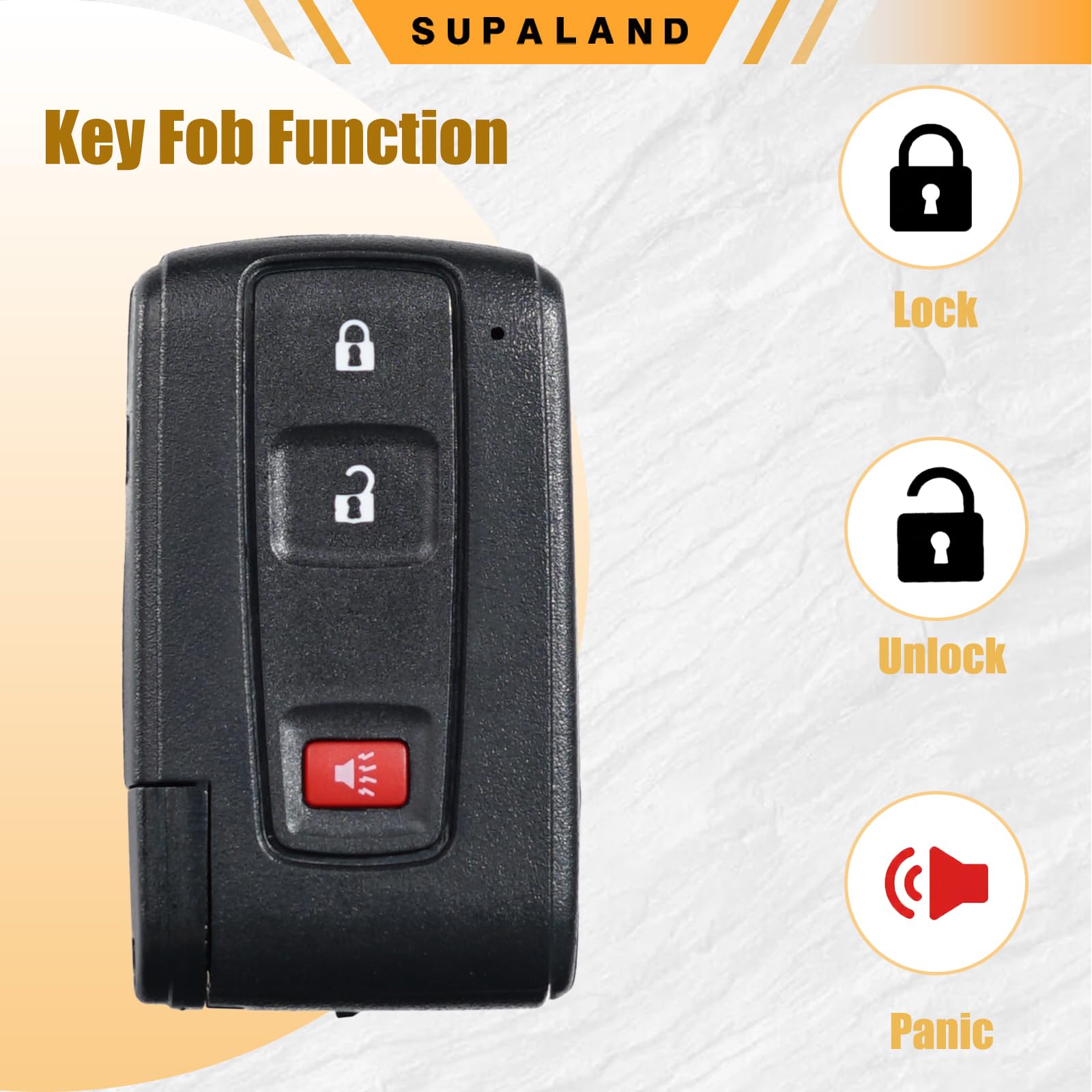 SUPALAND size comparison with a coin showing compact, pocket-friendly benefit