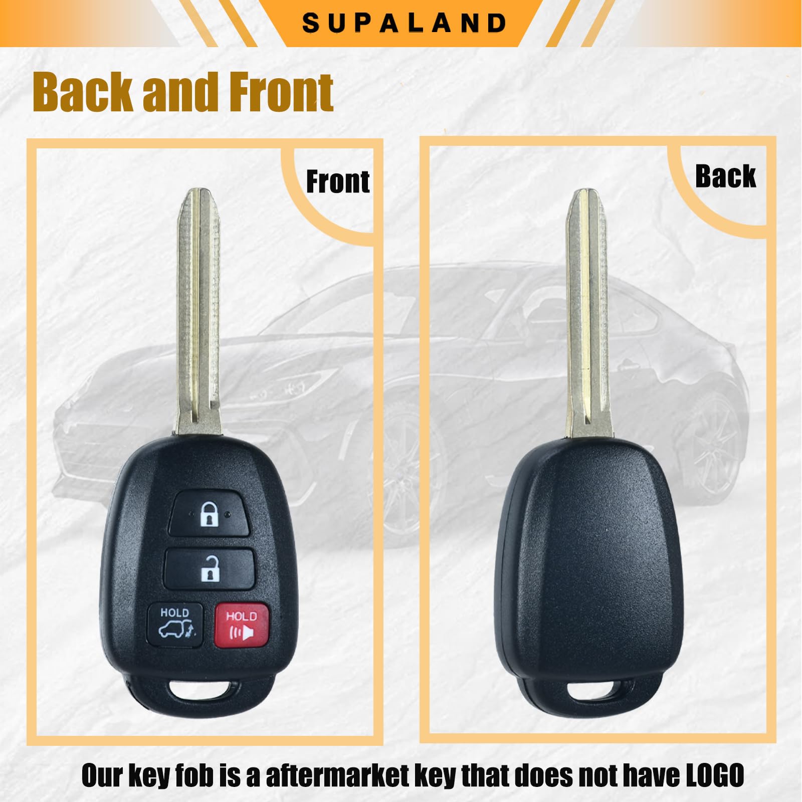 SUPALAND side view battery access for quick battery replacement