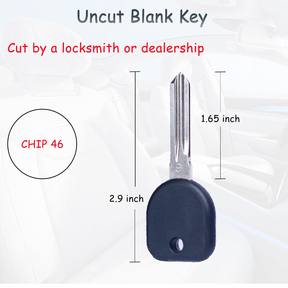 SUPALAND uncut transponder blade detail for locksmith cutting benefit
