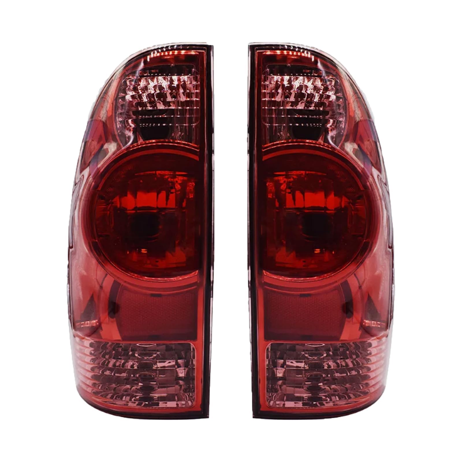 SUPAPRO taillights installed on Toyota Tacoma improving night visibility