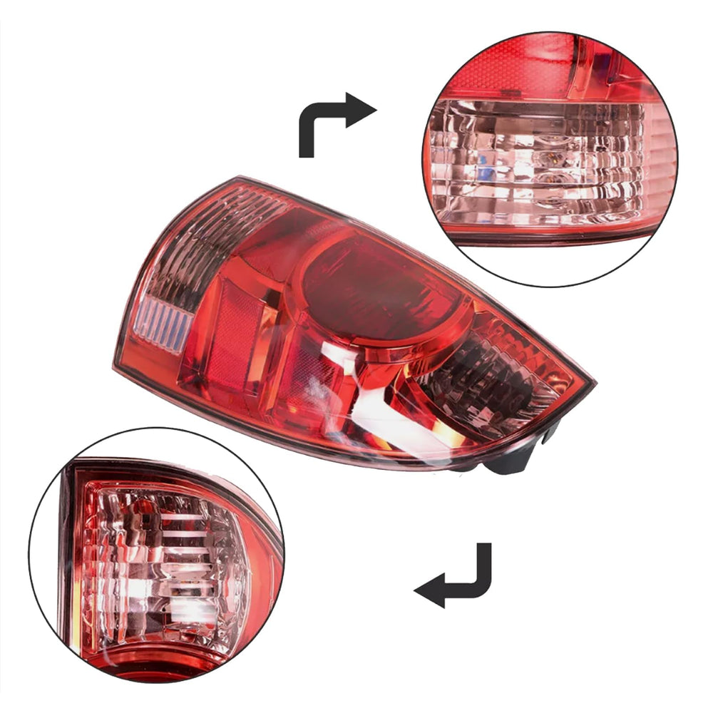 SUPAPRO taillight next to ruler showing exact fitment dimensions