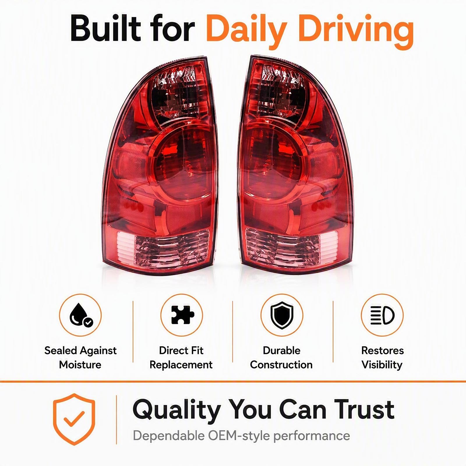 SUPAPRO side profile mounted on vehicle demonstrating proper alignment
