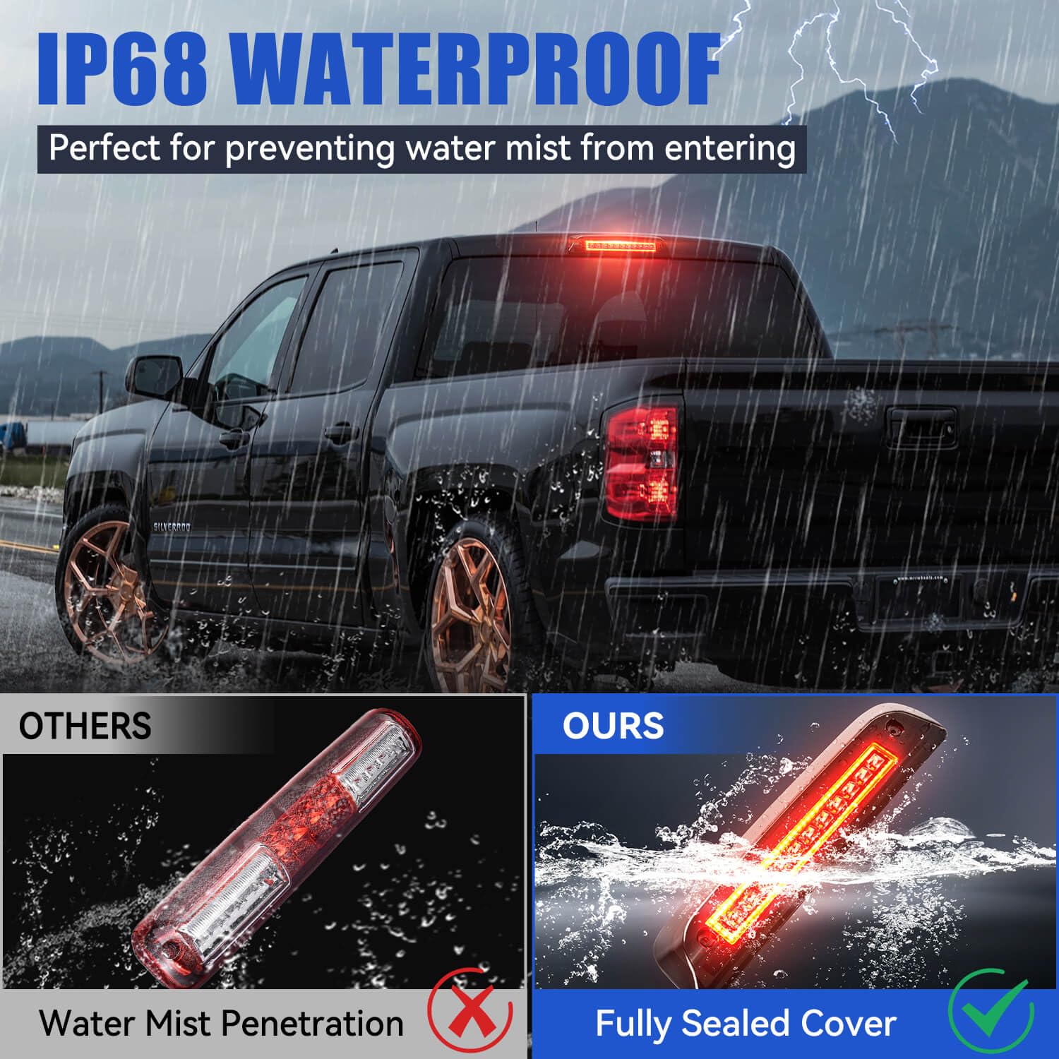 SUPAREE cargo light illuminating truck bed for safer nighttime loading