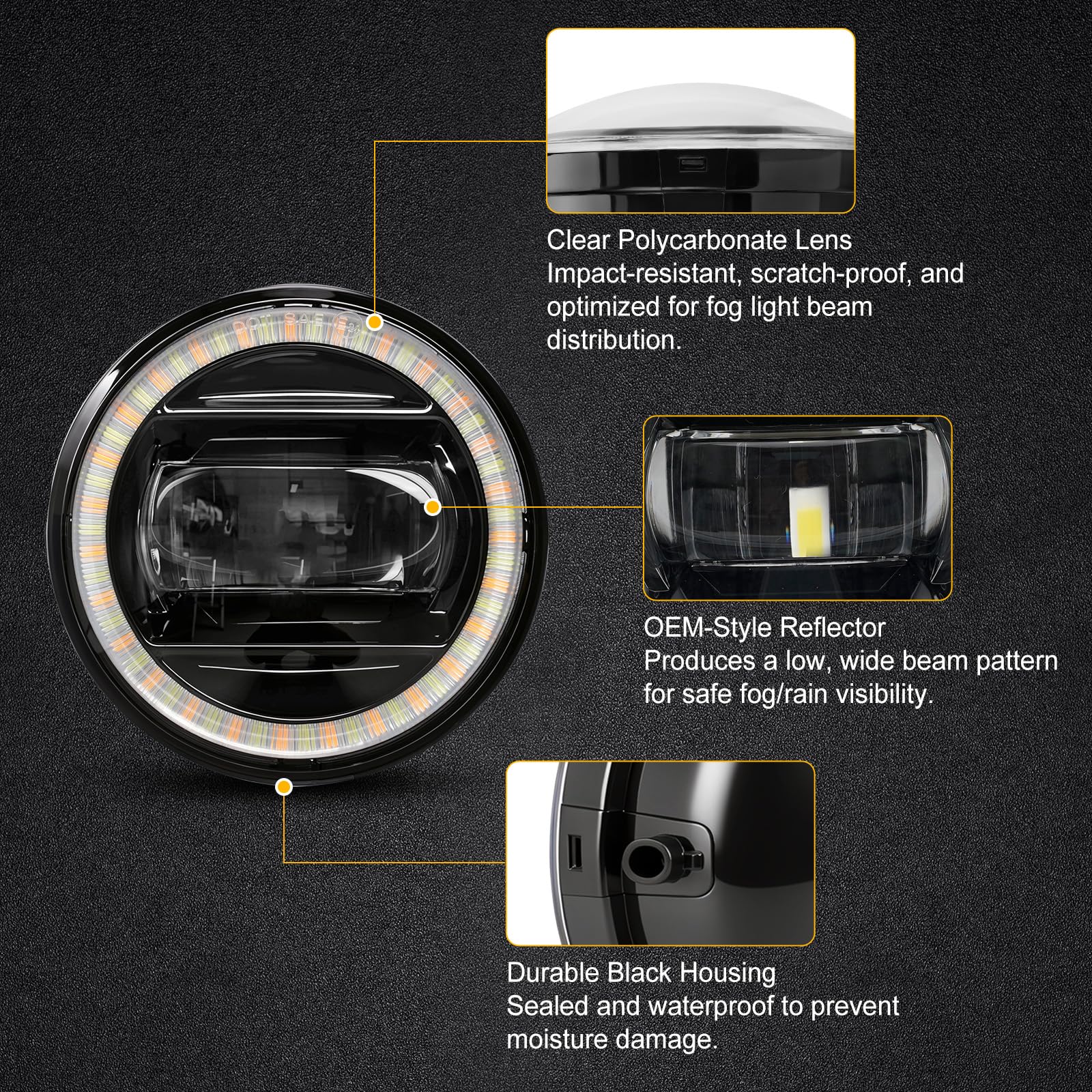 SUPAREE adapter harness and connectors included for easy plug-and-play