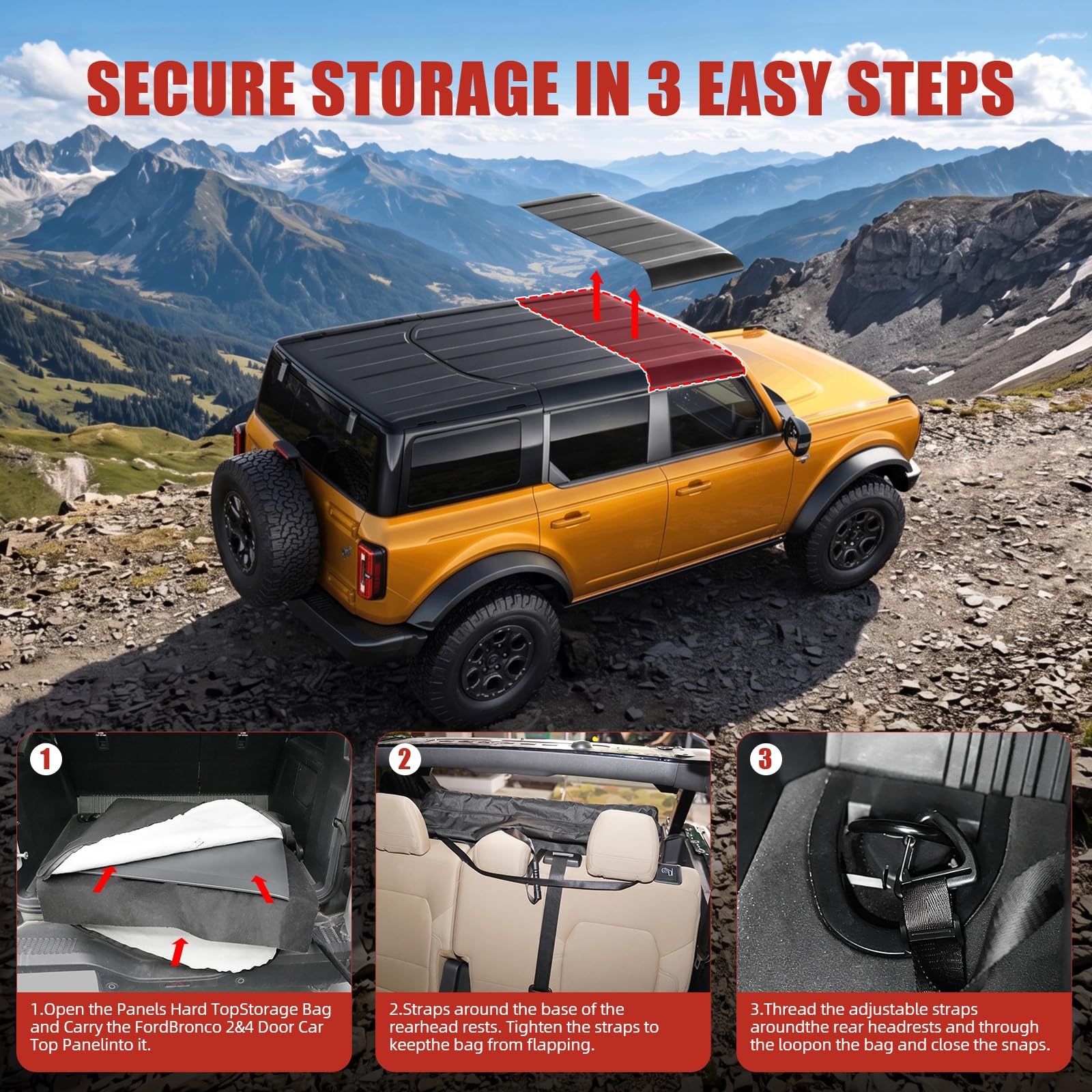 SUPAREE lifestyle shot with panels removed illustrating convenient transport