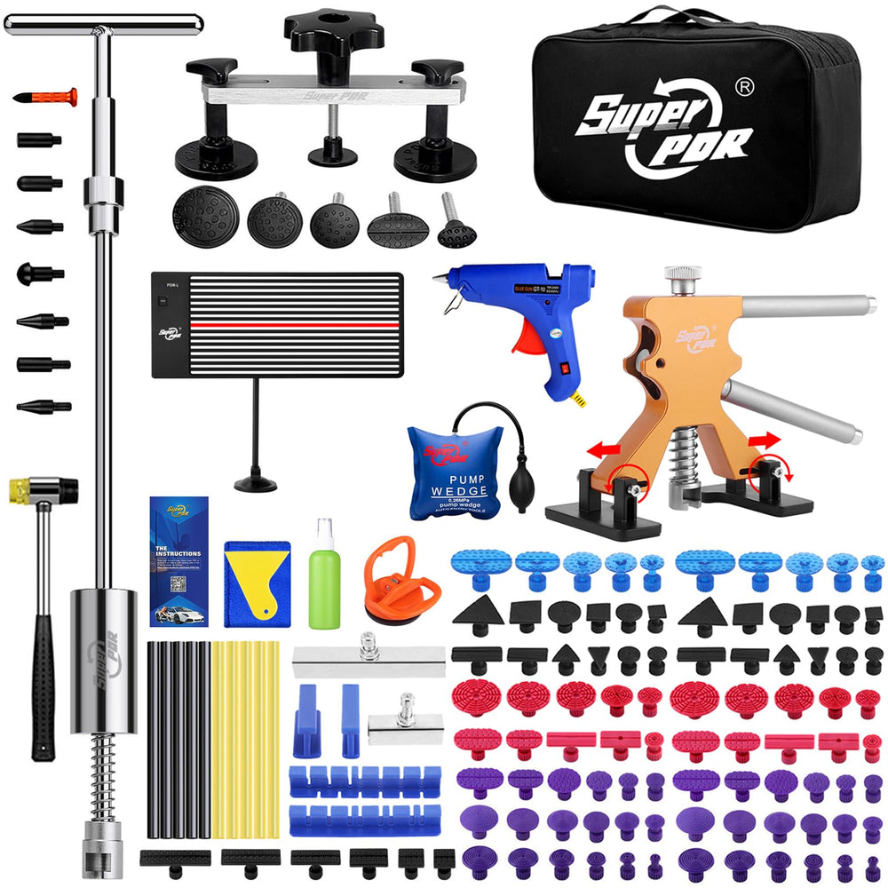 Super PDR front packaging showing full 148PCS kit and benefits