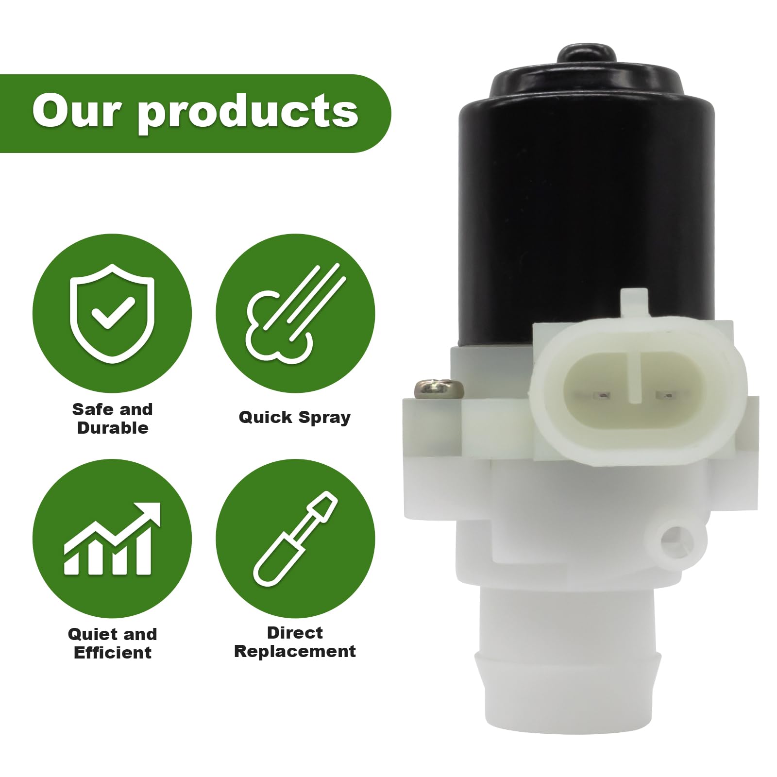 SuperDi pump spray test showing improved nozzle coverage and visibility