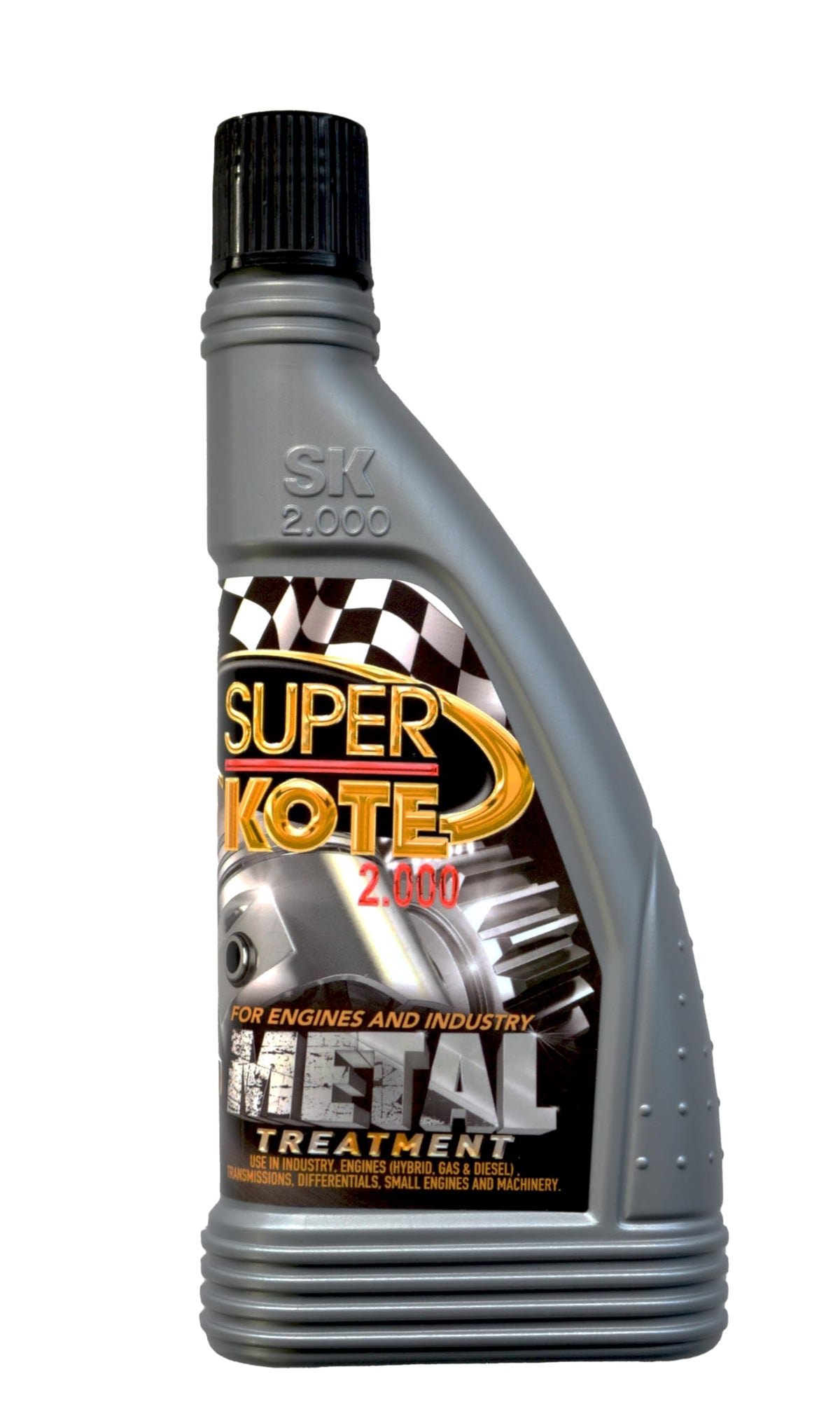 Superkote 2000 front label showing product details and benefits